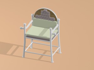 classical chair 1 3D Model