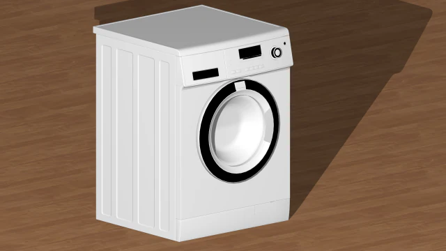 washing machine 3D Model .c4d .max .obj .3ds .fbx .stl .blend 