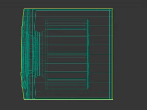 washing machine 3D Model
