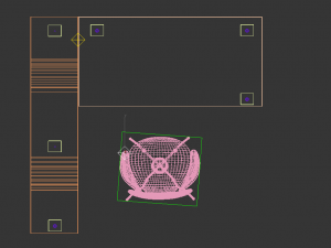 beautiful single workstation 3D Model
