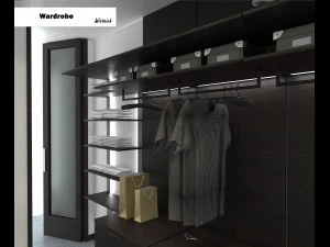 セット完全な楽屋の男 3Dモデル