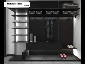 modulo pensiline modulo set armadio Modello 3D