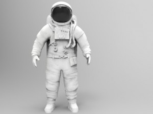 astronaut 3Dモデル