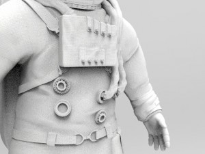 astronaut Modèle 3D