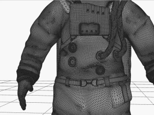 astronaut 3D Model