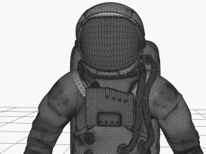 astronaut 3D Model