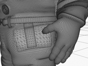 astronaut Modèle 3D