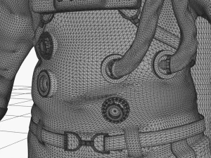 astronaut 3D Model