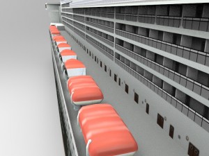 the ship queen mary 3D Model