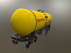 yellow cistern 3D 模型