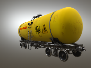 yellow cistern 3D 模型
