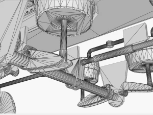 yellow cistern 3D Model