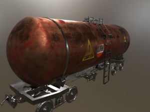 cistern old Model 3D