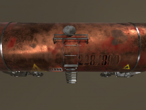cistern old Model 3D