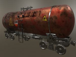 cistern old Model 3D