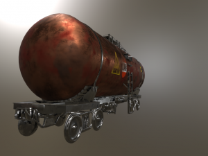cistern old Model 3D