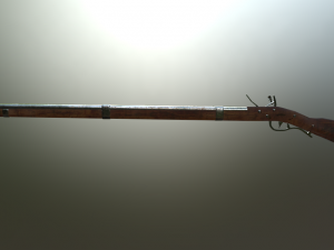 springfield sample 1842 3D मॉडल