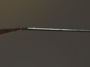 springfield sample 1842 3D मॉडल