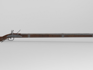 springfield sample 1842 3D मॉडल