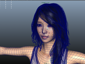 realistic asian beauty 3Dモデル