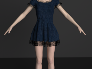 asian beautiful girl Model 3D