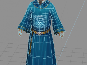 ancient chinese official 3D Model