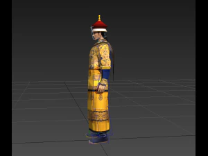emperor of china 3D Model