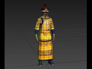 emperor of china 3D Model