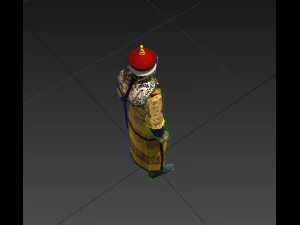 emperor of china 3D Model