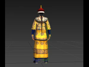 emperor of china 3D Model