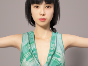celebrity beauty 3D Model