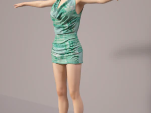 celebrity beauty 3D Model