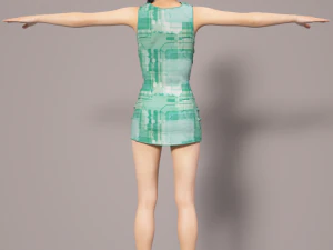 celebrity beauty 3D Model