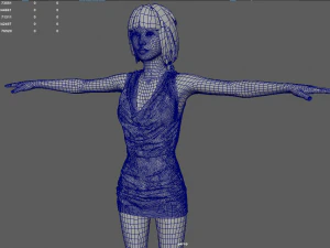 celebrity beauty 3D Model