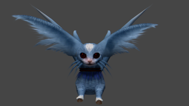 kitty 3D Model .c4d .max .obj .3ds .fbx .stl .blend 
