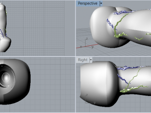 realistic male great dane hollow genitalia Modèles 3D en vedette