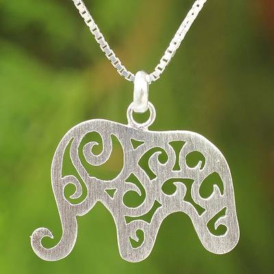 pendant elephant 3D Print Model .c4d .max .obj .3ds .fbx .stl .blend 