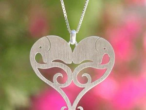 लटकता हुआ हाथी का दिल 3D प्रिंट मॉडल