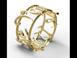 we the people ring 3D 프린트 모델