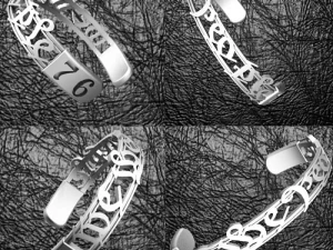 we the people bracelet 3D Print Model
