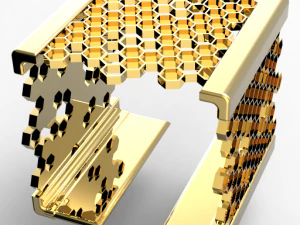 चौकोर कंगन छत्ता 3D प्रिंट मॉडल