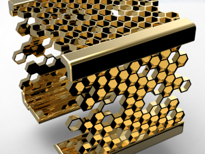 square bracelet hive 3D Принт Модель