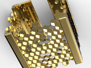 square bracelet hive 3D Принт Модель