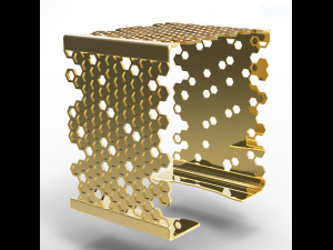 square bracelet hive elegant 3D-printmodel