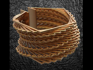 pentagon bracelet 3D Print Model