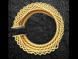 pentagon bracelet 3D Print Model