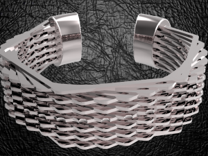 hexagon bracelet 3D Print Model