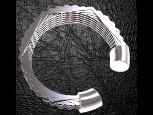 hexagon bracelet 3D Print Model