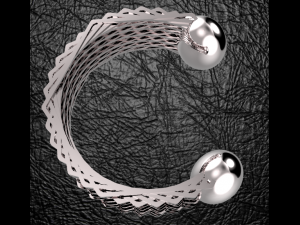 hexagonal bracelet 2 3D प्रिंट मॉडल