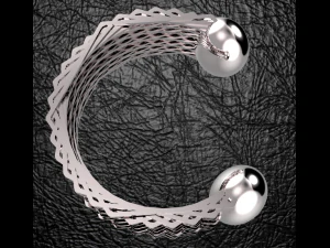 hexagonal bracelet 2 3D Print Model